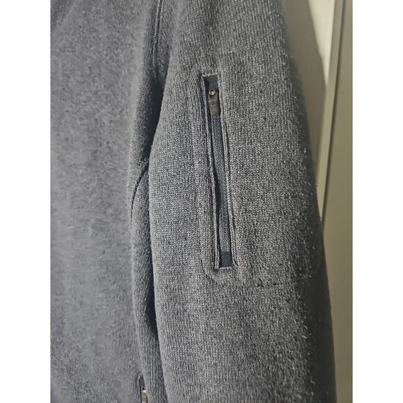 LL Bean Men’s XL Full Zip Hoodie Jacket Shirt Polyester Gray - Picture 3 of 6